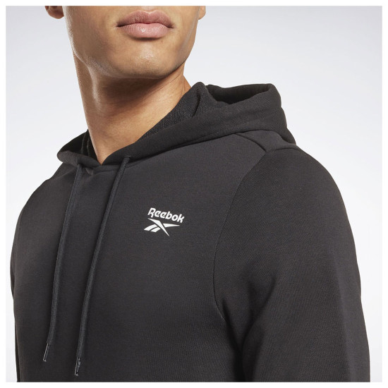 Reebok Ανδρικό φούτερ Identity French Terry Logo Pullover Hoodie Reebok Ανδρικό φούτερ Identity French Terry Logo Pullover Hoodie